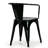 Oshiro 18'' H Metal Armchair