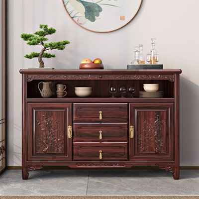 New Chinese Style Carved Display Case