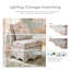 Fauteuil d'appoint rembourré Colette à dossier festonné-871667541