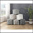 Deilkes 16" Modern & Contemporary Corduroy Square Pouf with Non-Slip Stability, Lightweight Polystyrene Bead Filling-228264694