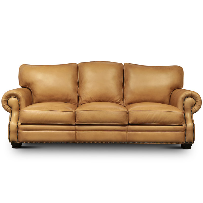 Royale Sofa, Espresso, Yes, Palomino (Maestro Artisano)