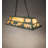 Rustic Lodge 6 - Light Antique Copper Pool Table Lights Pendant