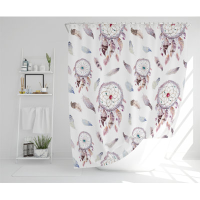 Brookside Polyester Shower Curtain Set