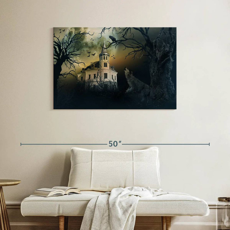 Hitzel Castle, 26" H x 39" W