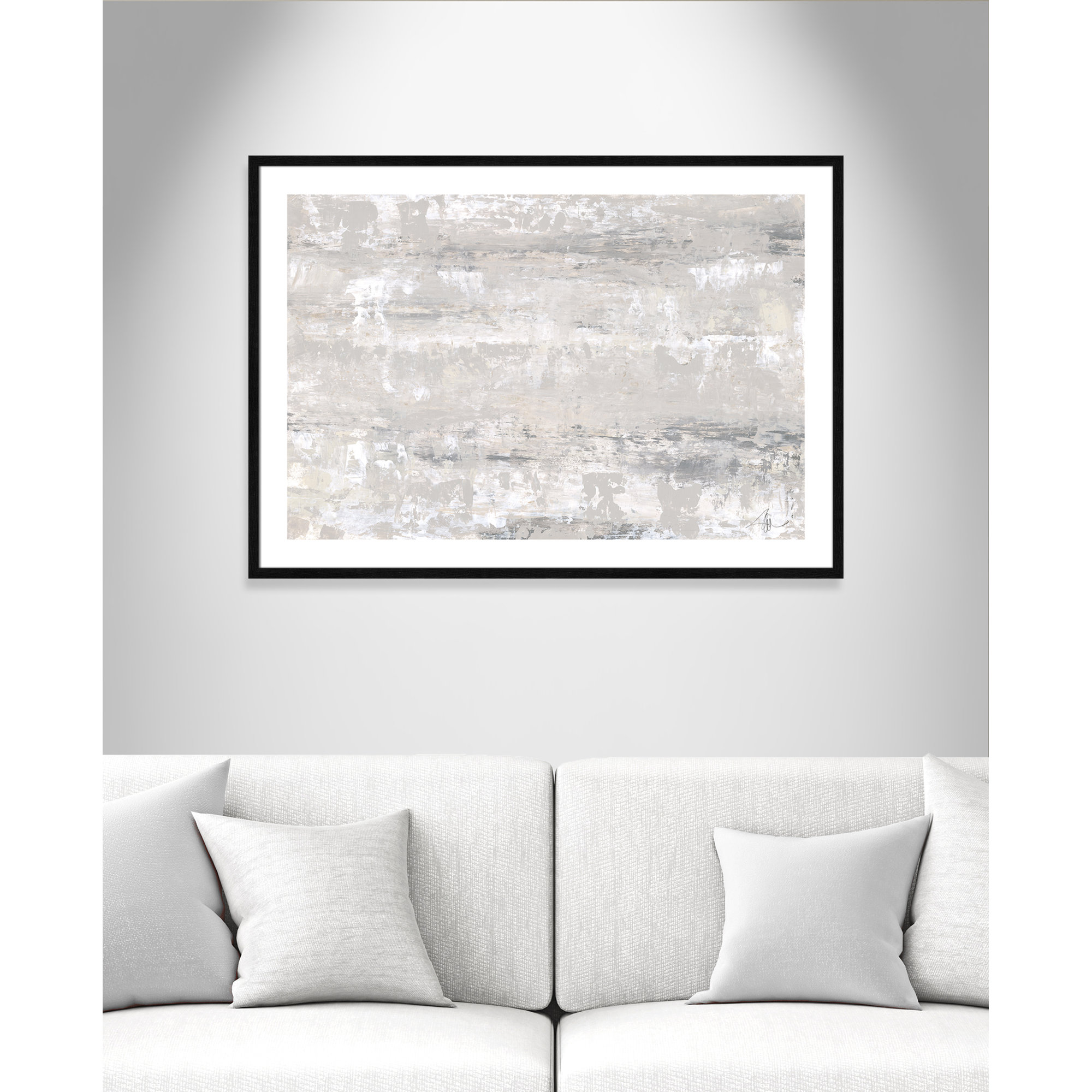Desert Winds by Filippo Ioco - Print, Black Wood Framed Paper, 29.5" H x 41.5" W x 0.75" D