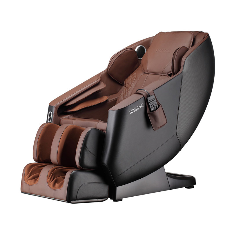 74.5cm Wide Lift Assist Zero Gravity Recliner with Massager, Brown