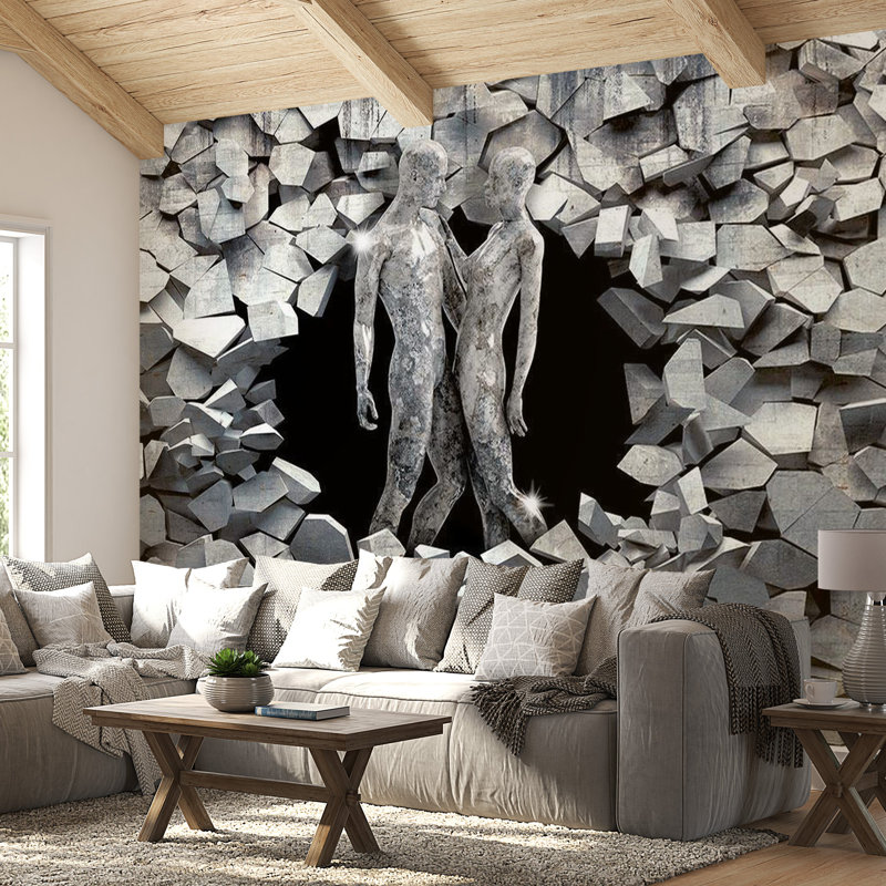 Murale Elleigh Stone People, L 55 po x l 77 po