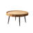 Retro Walnut Solid Wood Round Coffee Table