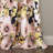 Floral Watercolor Room Darkening Curtain Pair-1469949631