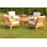 Noida 4 - Person Patio Conversation Set with Cushions