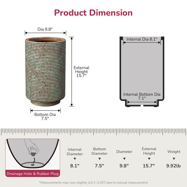Dimensions du produit