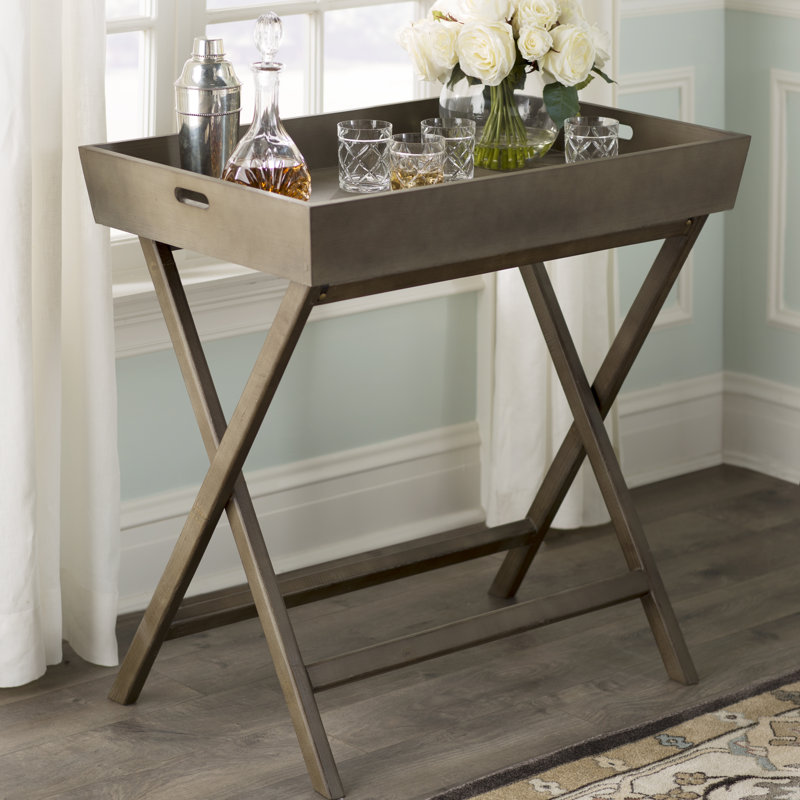 Varnell Tray Table, Saddle Brown