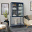 Armoire vitrée avec tablettes réglables Dalai-1557601186