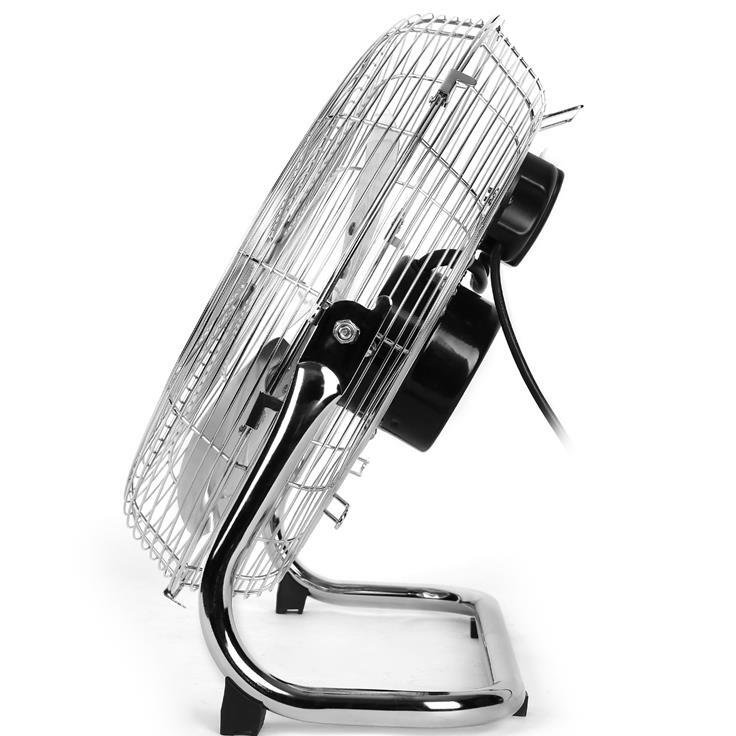 Metal Blizzard Oscillating Floor Fan, 49cm H x 51cm W x 21cm D