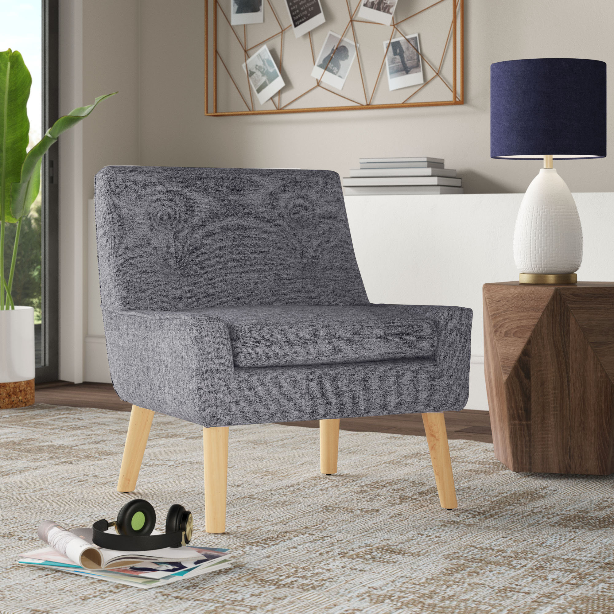 Mercury Row Slipper Chair & Reviews 