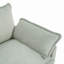 Canapé-lit moelleux 67,7 po avec coussins à double couche et poches de rangement latérales pour salon, chambre à coucher, appartement et petit espace-1744277917