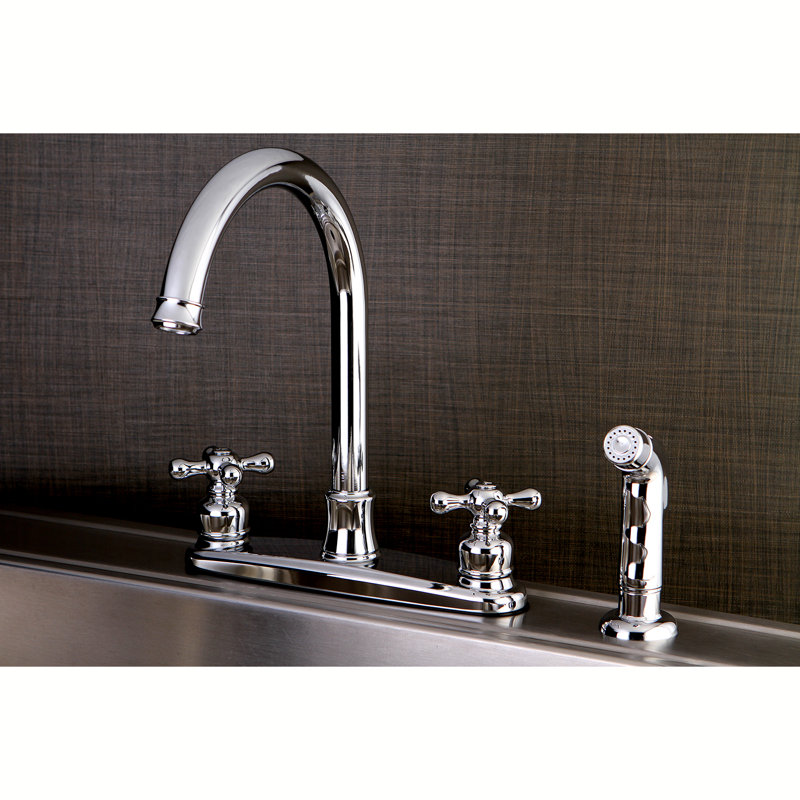 Robinet de cuisine Kingston, Chrome poli