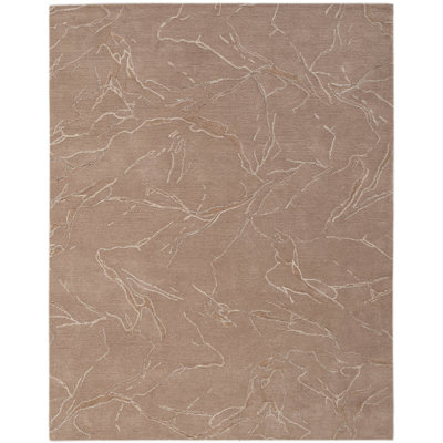 Dannie Ada Hand-Tufted Wool Abstract Area Rug