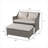 Frett Wicker 2 - Person Patio Conversation Set with Cushions-71112743