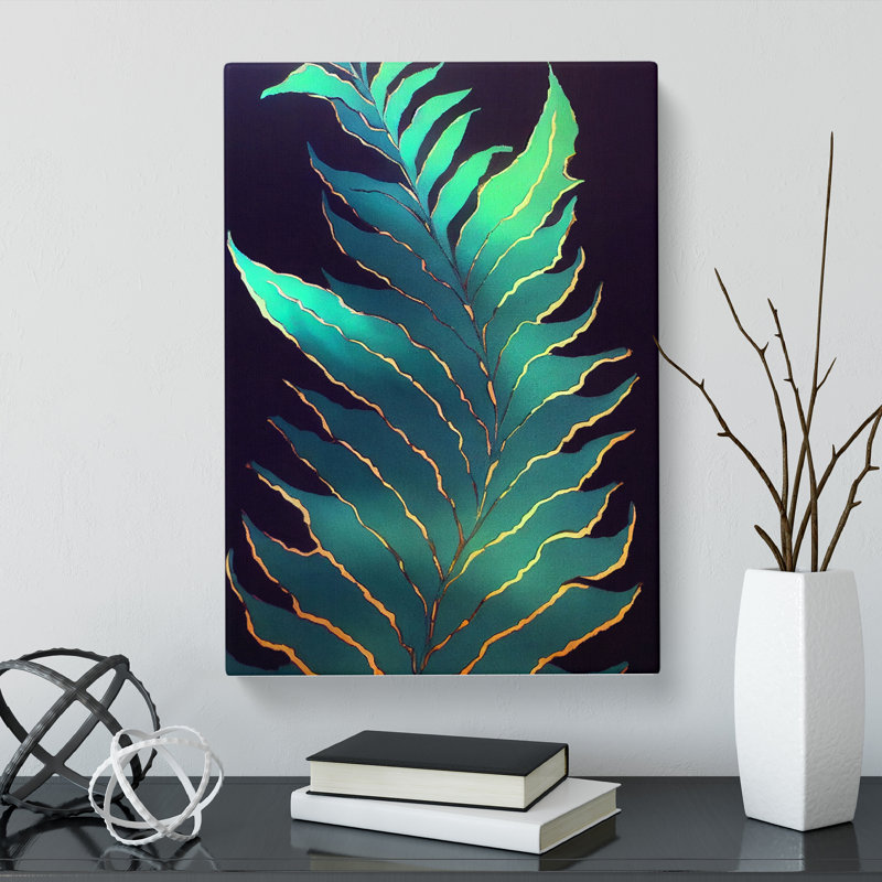 Ingrassellino Plant Leaf Vol.4 - Wrapped Canvas, 76cm H x 50cm W x 3cm D