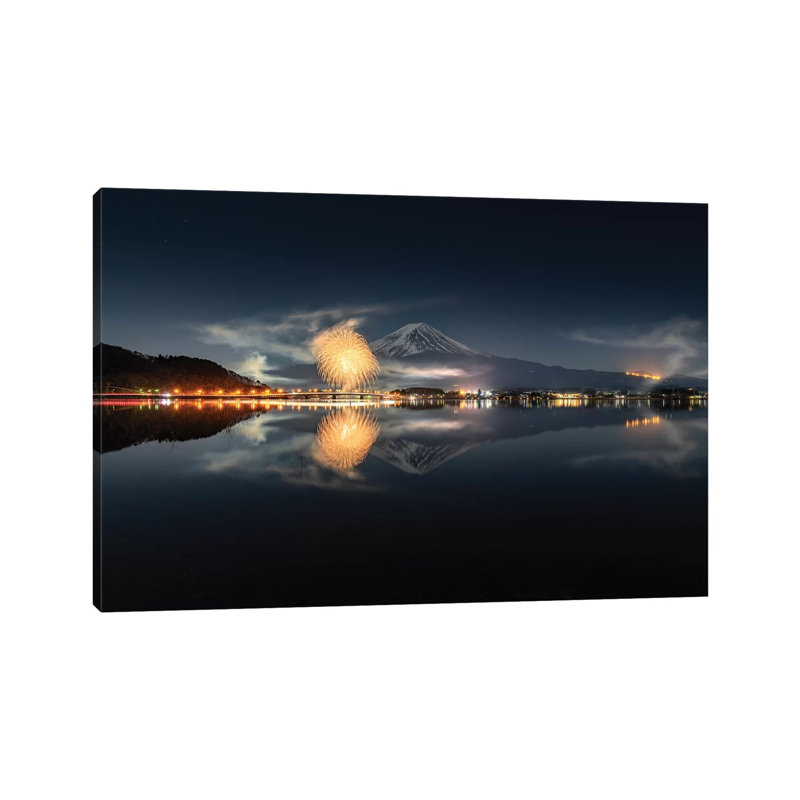 Mount Fuji XVIII by Daisuke Uematsu - Print on Canvas, Wrapped Canvas, 45.72cm H x 66.04cm W x 3.81cm D
