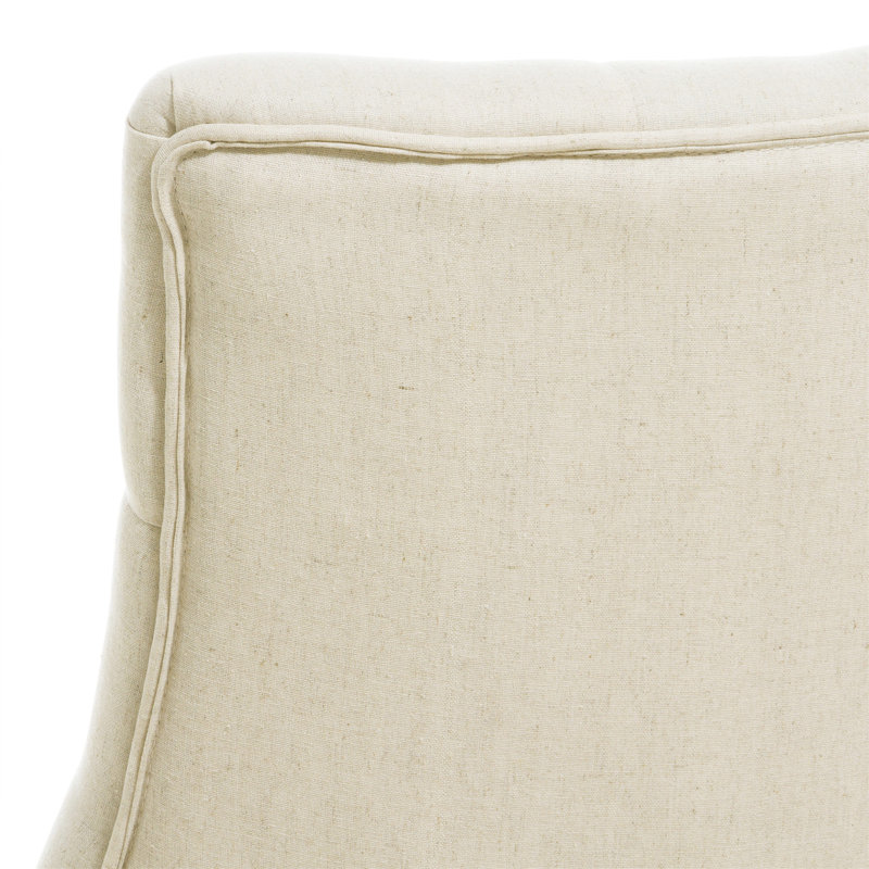 Chaise de salle à manger Cheney, Beige