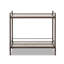 Eisen Nightstand-Striated Marble