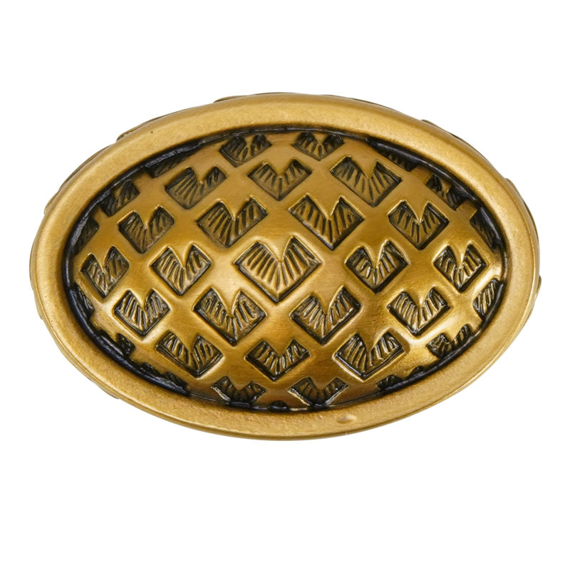 THAMES OVAL KNOB, Gold, 1 1/4"