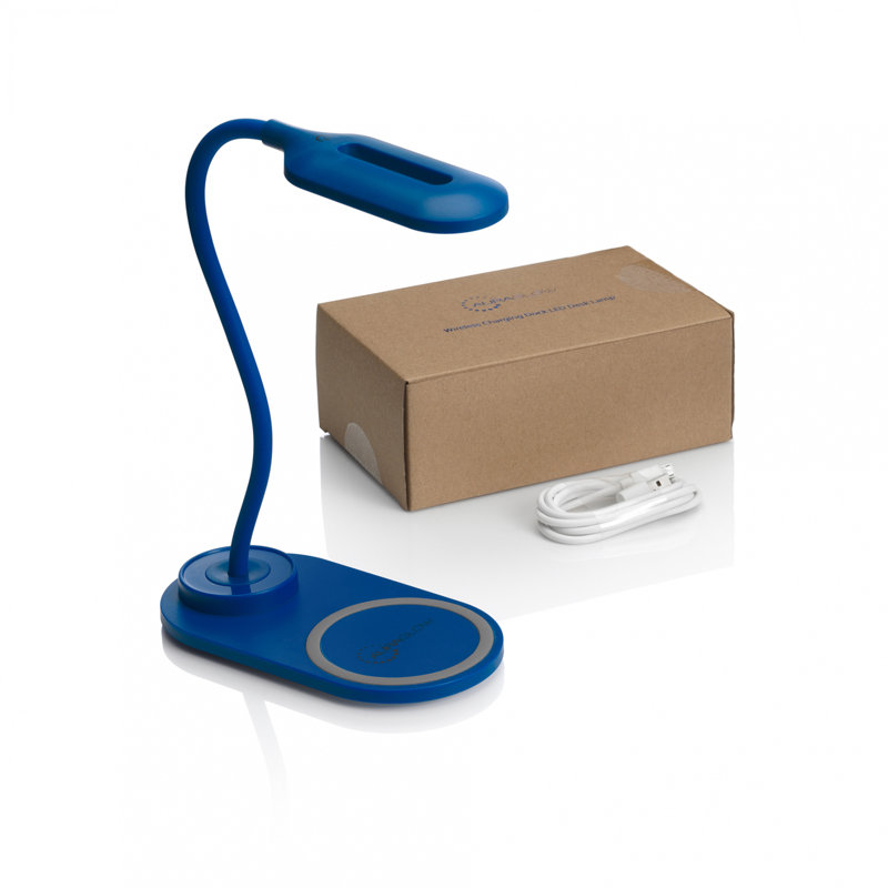 Folding Desk Lamp Adjustable Desk Lamp, Blue