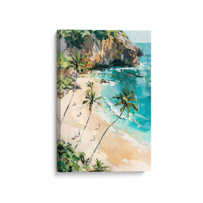 Costa Sereno I, reproduction d'art sur toile