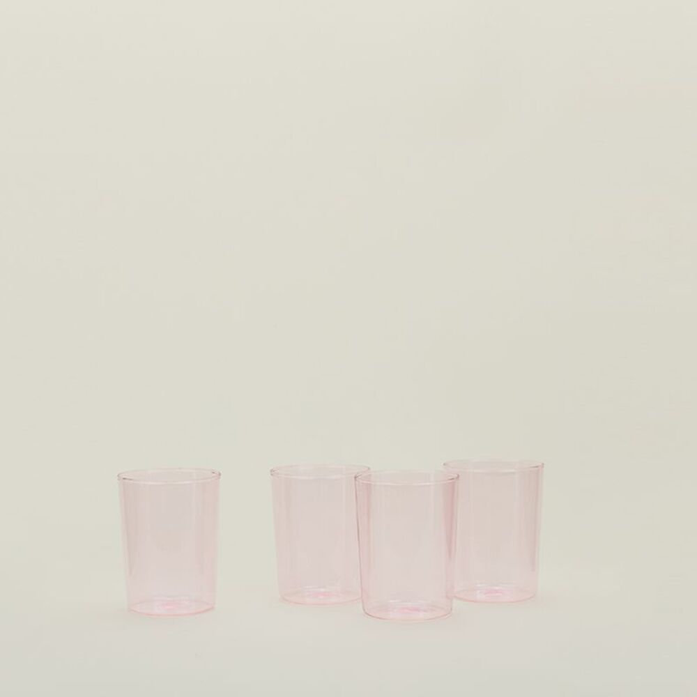 Glass Drinking Glass, 20 oz., Blush