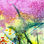 «Hals Ginette Fine Art Pink Clouds» par Ginette Callaway, reproduction sur toile tendue