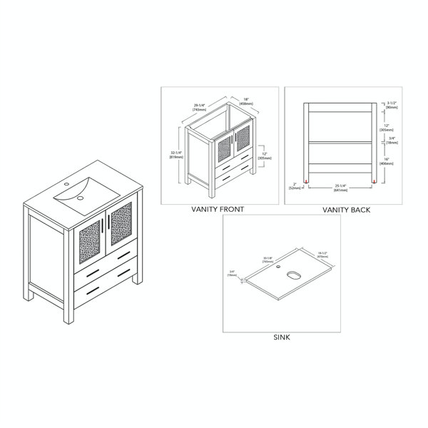 Dimensions du produit