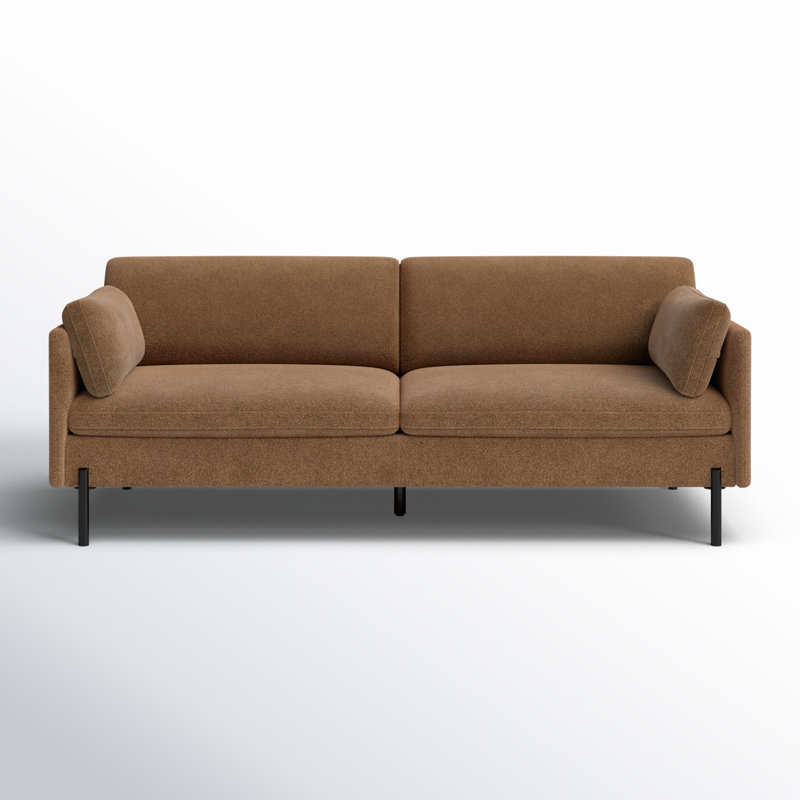 Moab Upholstered 81'' Sofa, Elite Camel
