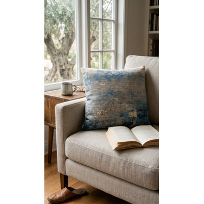 Square Cotton Pillow Cover & Insert