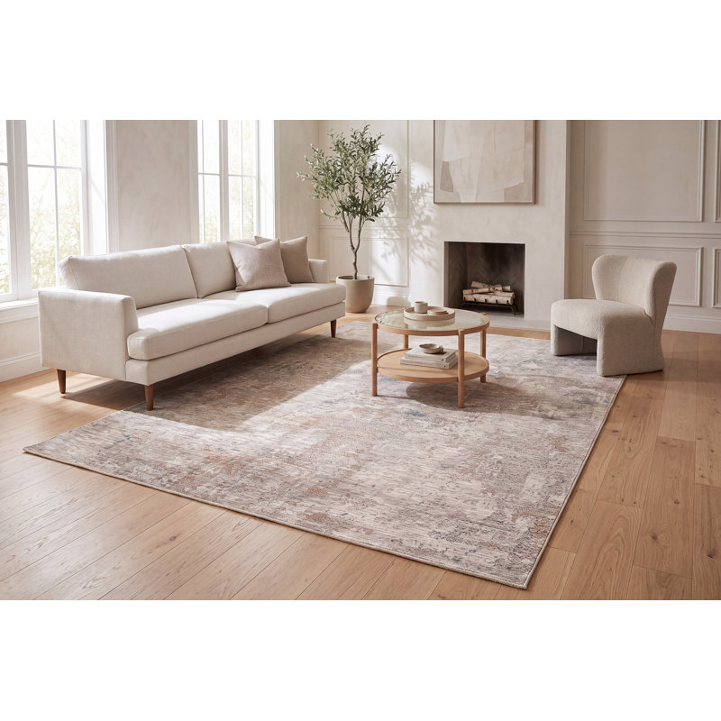 Dharma Abstract Rug, Rectangle 2'7" x 4'11"