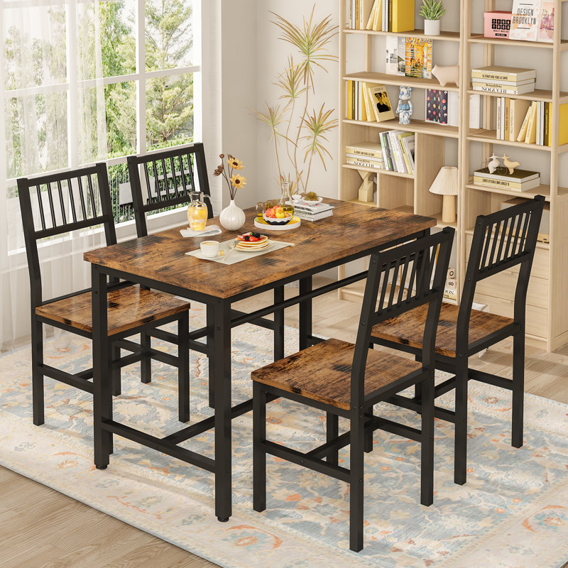 4 - Person Four Leg Dining Set