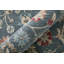 Tapis bleu / rouge / gris en coton touffeté à la main Atlandida-470940289