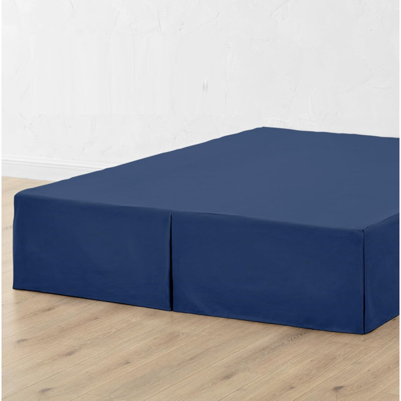 Jupe de lit en microfibre ultra-douce 15 pouces 15 pouces 1800, Dark Blue