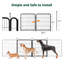 2 panneaux d'extension pour enclos pour chien-98229456