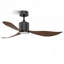 Ventilateur de plafond 52 po avec télécommande à 6 vitesses à haut débit d'air léger, pales réversibles à faible bruit pour moteur à courant continu en ABS-1678510883-1678510884