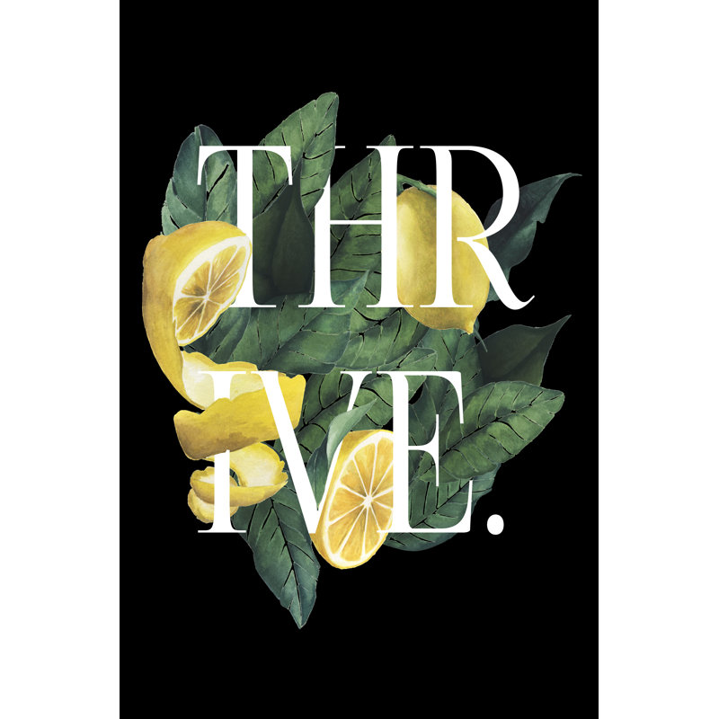 Prosper And Thrive II by Grace Popp - Print on Canvas, 30cm H x 20cm W, Wrapped Canvas