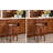 Cow Top Leather Wooden Bar Stools, 360 Degree Swivel Bar Height Chair With Backs For Home Kitchen Counter-786238378