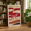 Fox Across Dunes Rustic - Print-136792059-136792058