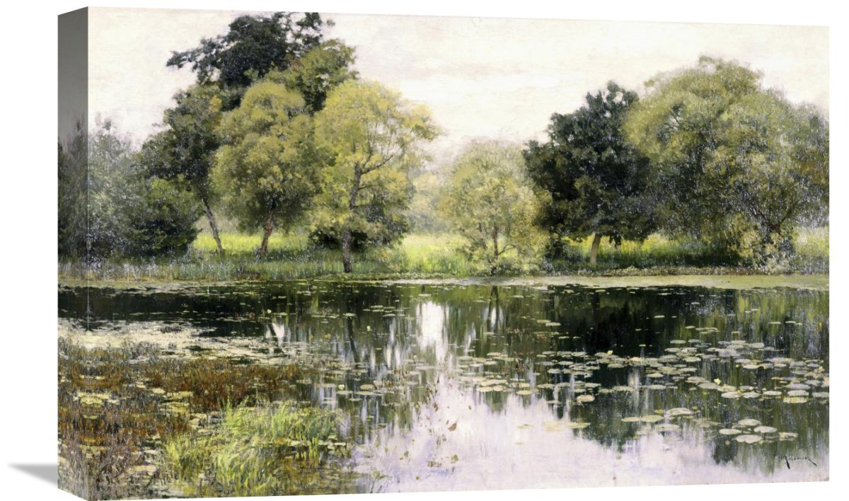 Global Gallery quot Water Lilies On A Pond quot by Isaak Levitan Wayfair