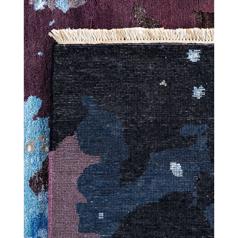 Overdyed One-of-a-Kind 8' 2" X 10' 2" Hand Knotted Area Rug