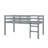 Twin Elevated Loft Bed Comes With Ladder-1788968136
