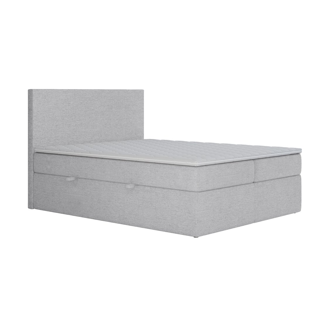 Boxspringbett Carmello mit Topper und Bettkasten