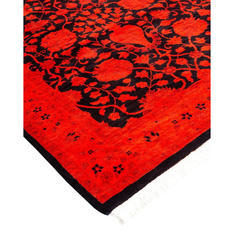 Fine Vibrance One-of-a-Kind 3' 2" X 5' 4" Hand Knotted Area Rug