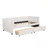 Upholstered Daybed With Ergonomic Design Backrest And Trundle-1711406139
